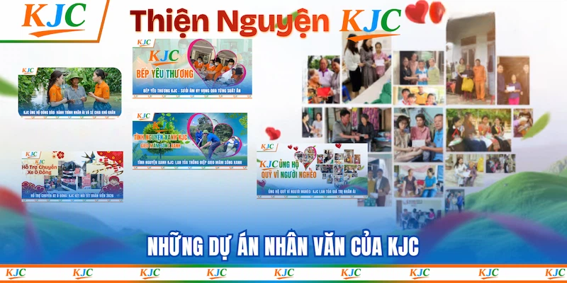 Những dự án nhân văn của KJC